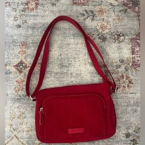 A red vera bradley purse